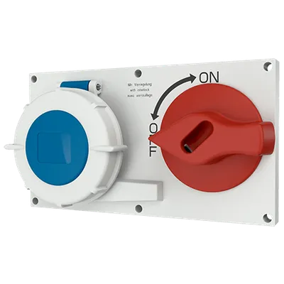 PANEL MOUNTED SOCKET 7521-7534